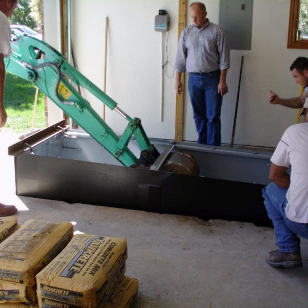 Tornado Indoor Underground Storm Shelters Stronger Anchored