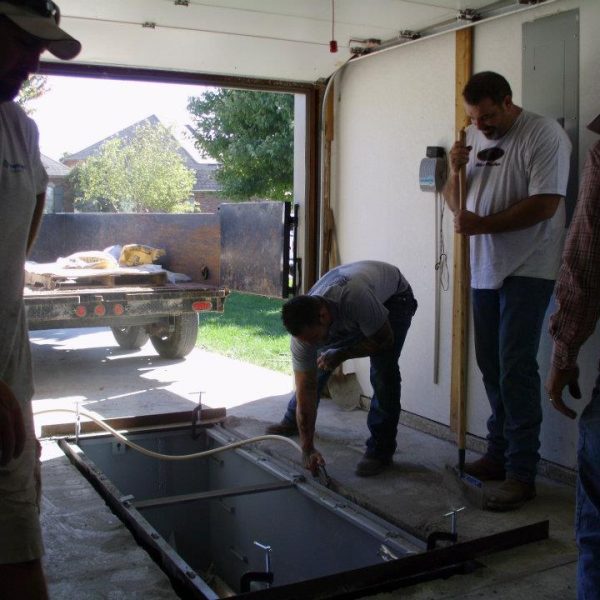 Tornado Indoor Underground Storm Shelters Stronger Anchored